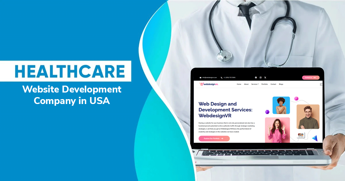 Top Leading Website Development Company in USA for Healthcare Businesses in 2025